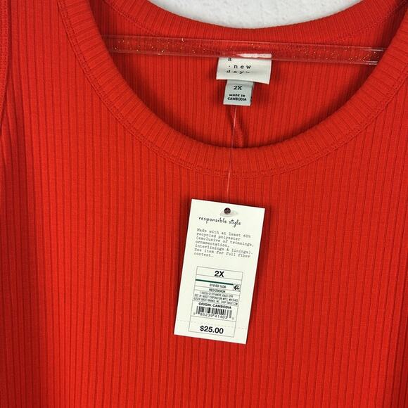 NWT  A New Day Women's Rib Knit Maxi Bodycon Dress Women’s XXL - Picture 5 of 6